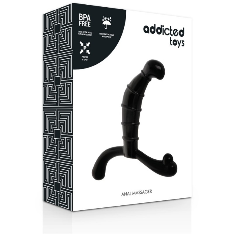 Prostate Massager Men Prostate Anal Pleasure Black. Артикул: IXI65051