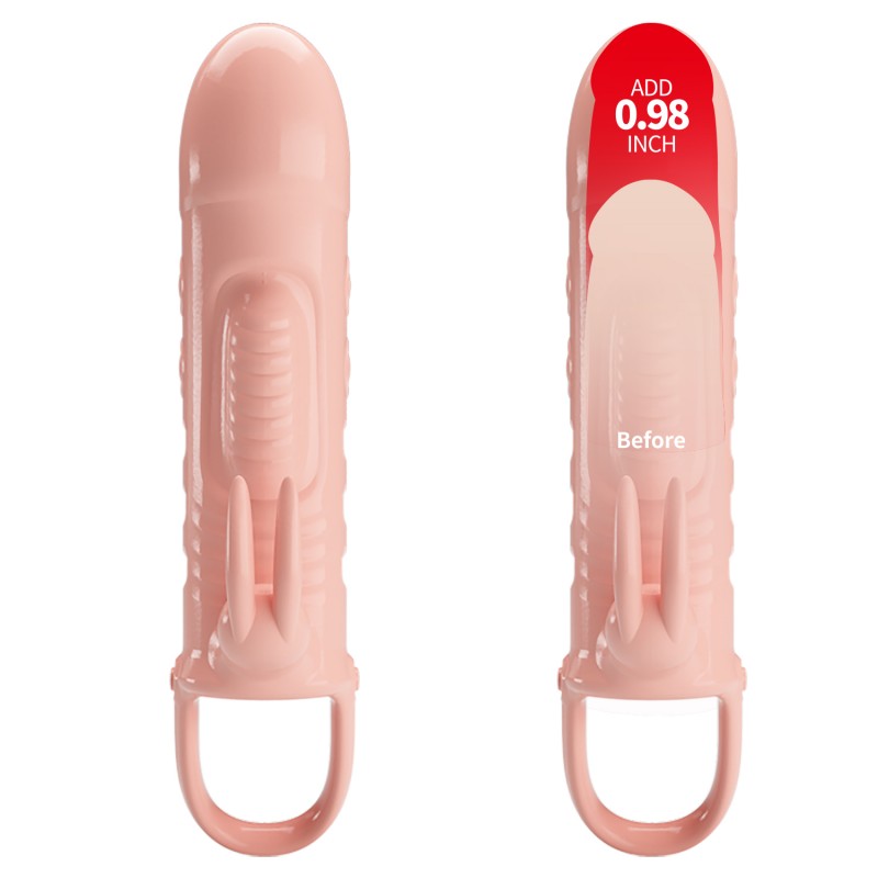Penis Sleeve Sloane Flesh Vibrating Penis Sleeve. Артикул: IXI65058