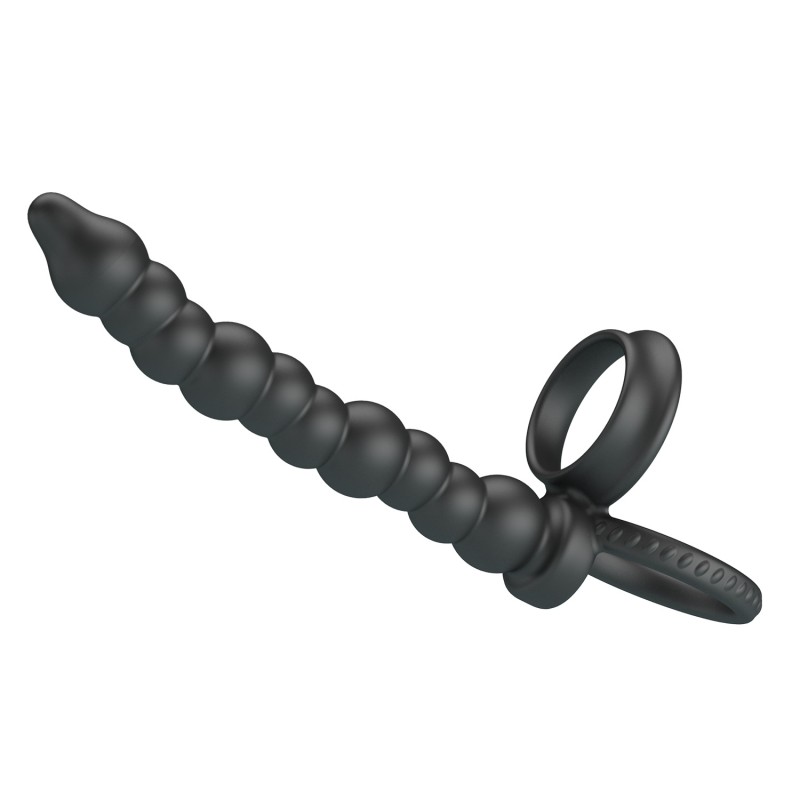 Dillion Black Anal Stimulator Penis Sleeve. Артикул: IXI65062
