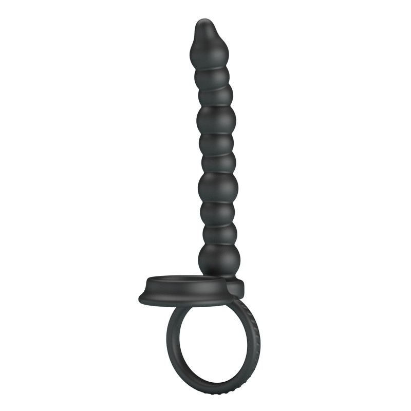 Dillion Black Anal Stimulator Penis Sleeve. Артикул: IXI65062