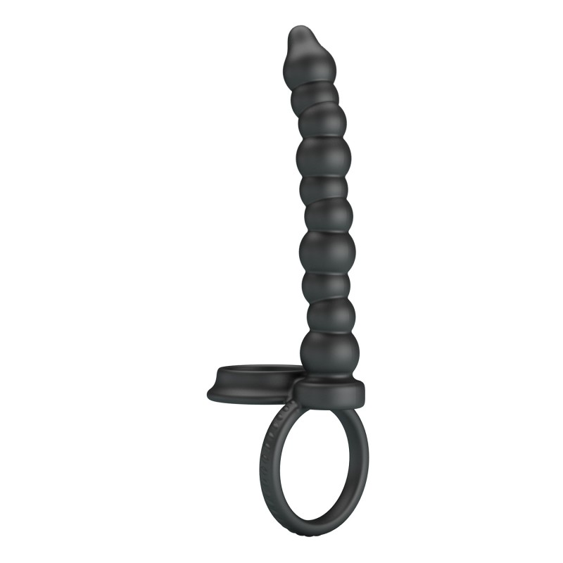 Dillion Black Anal Stimulator Penis Sleeve. Артикул: IXI65062