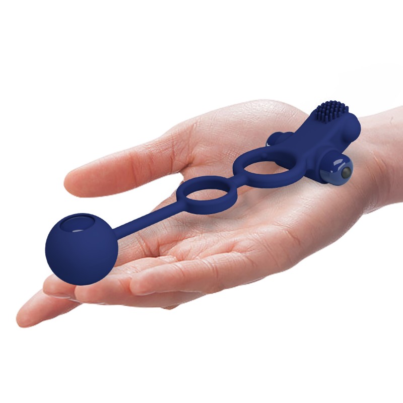 Powerful Ring Blue Anal Stimulator Penis Sleeve. Артикул: IXI65065