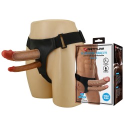 Keaven Unisex Double Strap-On Harness Briefs