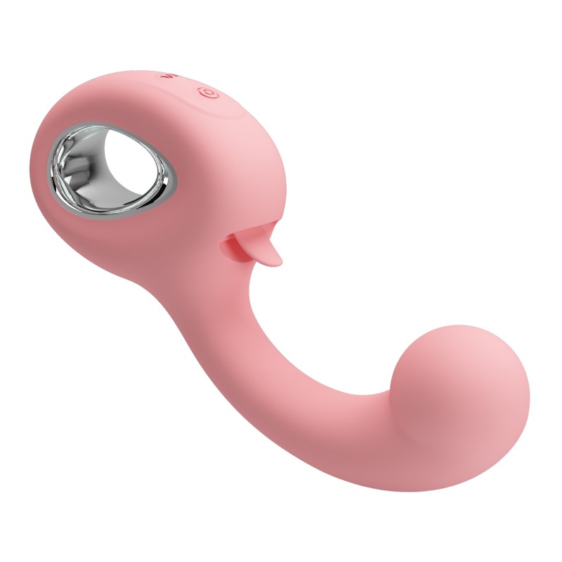 Erynnyes Pink Clitoral-Vaginal Vibrator. Артикул: IXI65110