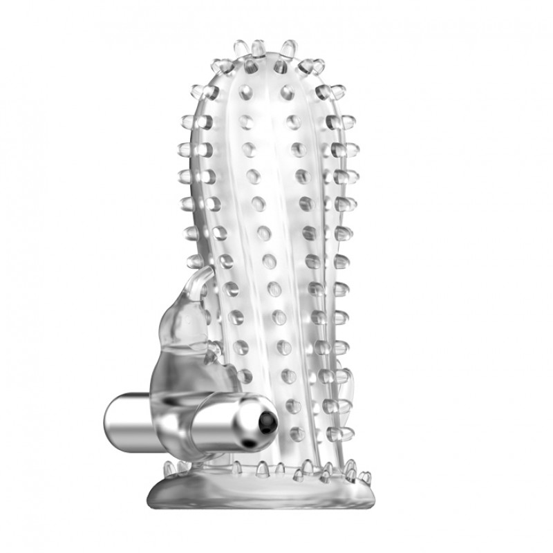 Brave Man Clear Vibrating Penis Sleeve. Артикул: IXI65126