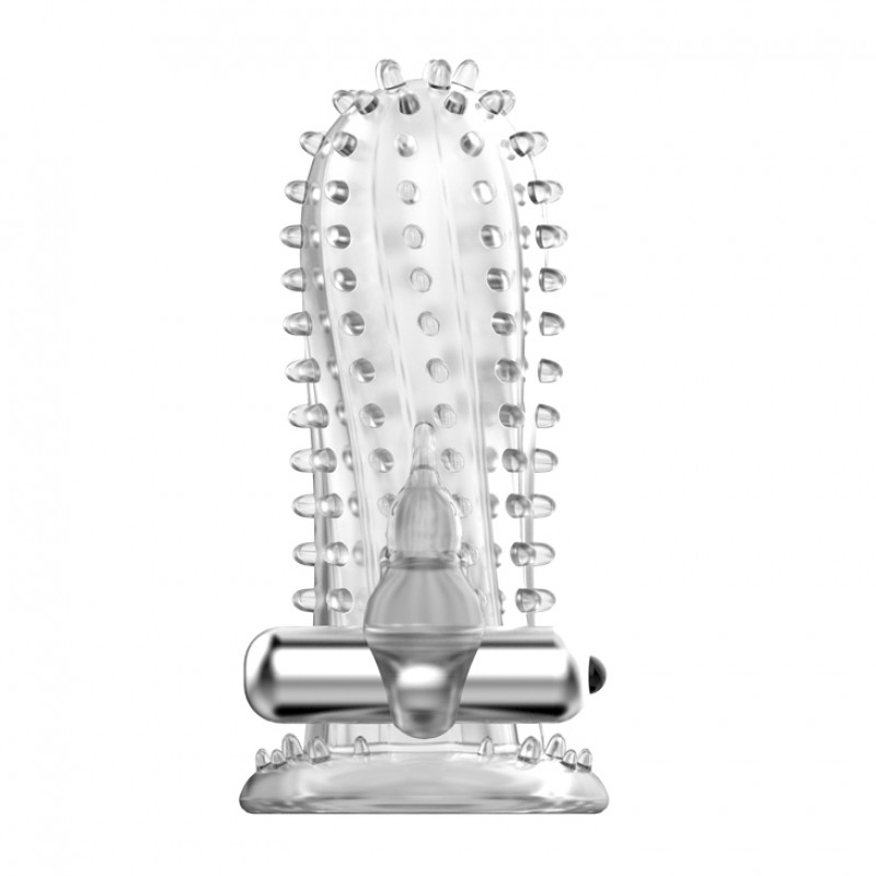 Brave Man Clear Vibrating Penis Sleeve. Артикул: IXI65126