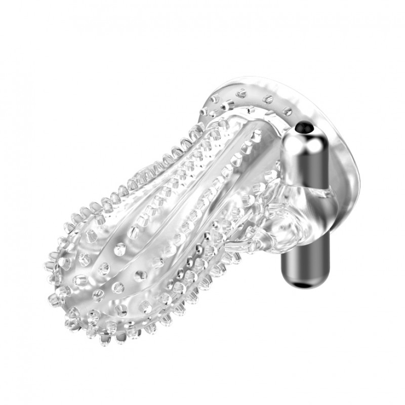 Brave Man Clear Vibrating Penis Sleeve. Артикул: IXI65126