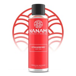 Hot Oil Massage Sweet Strawberry Aroma Heat Effect 100 Ml
