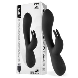 Noir Vibe Injected Liquid Silicone 2 Motors Usb