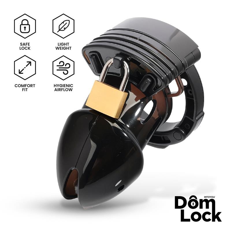 DOMLOCK Cell Chastity Cage with Spacers. Артикул: IXI65171