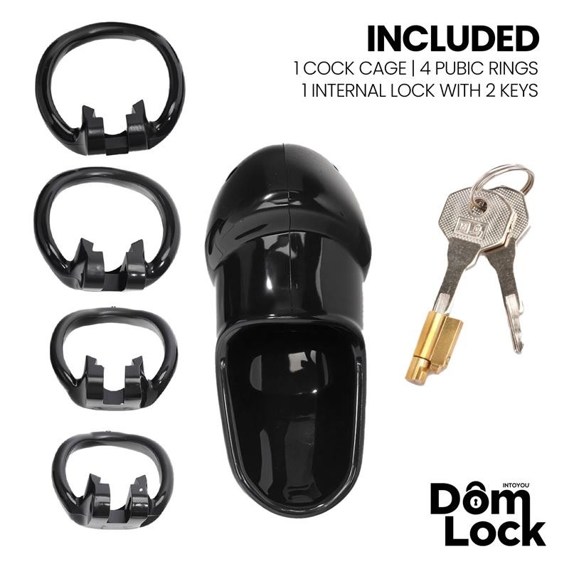 Closure Chastity Cage With Internal Lock. Артикул: IXI65186
