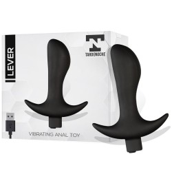 Lever Anal Plug With Vibration Usb Silicone