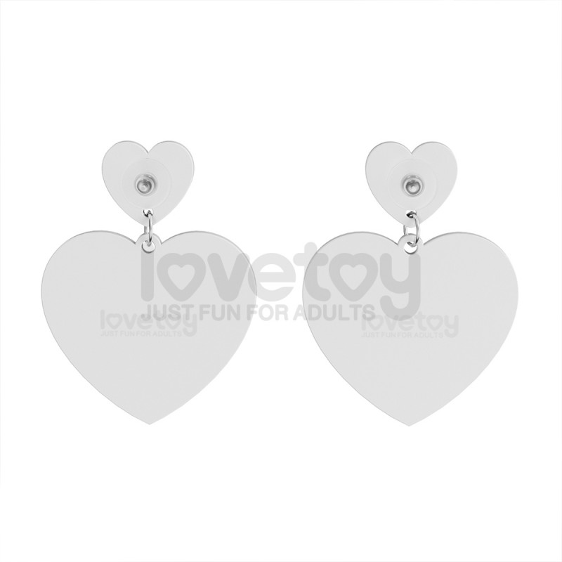 Бюжетерия Body Leopard Print Heart Earrings. Артикул: IXI65306