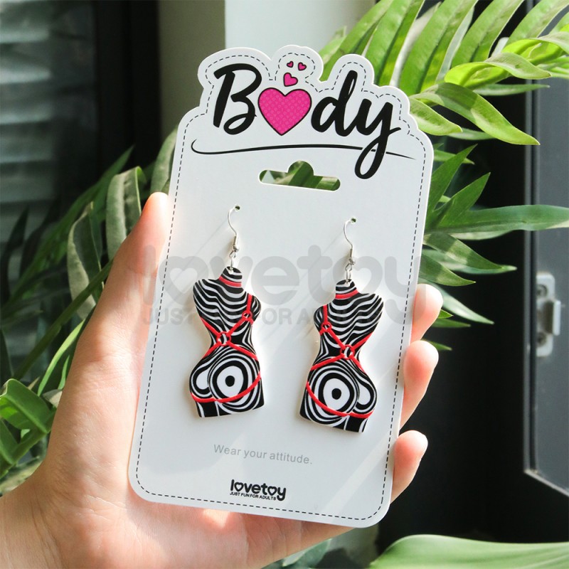 Бюжетерия Body Abstract Wave Earrings. Артикул: IXI65307