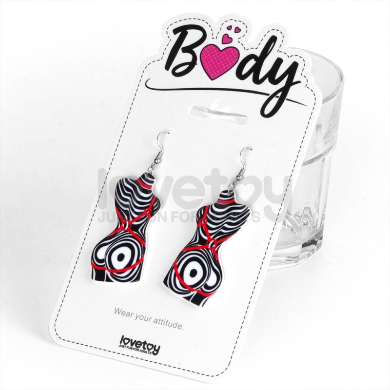Бюжетерия Body Abstract Wave Earrings. Артикул: IXI65307