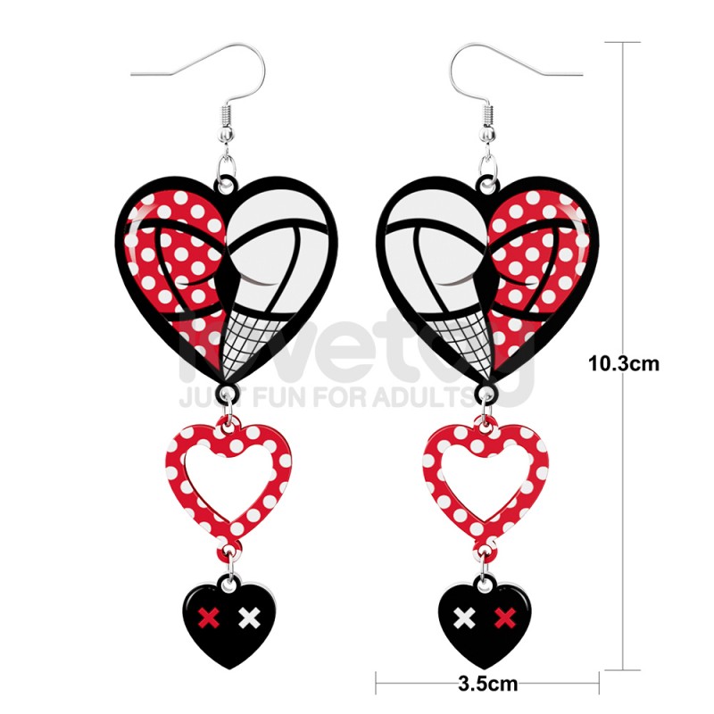 Бюжетерия Body Triple Heart Earrings. Артикул: IXI65308