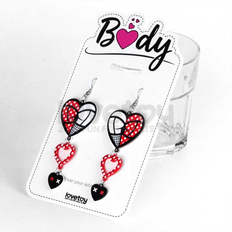 Бюжетерия Body Triple Heart Earrings. Артикул: IXI65308