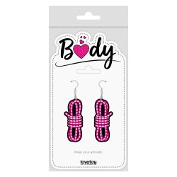 ��������� Body Modern Knot Earrings