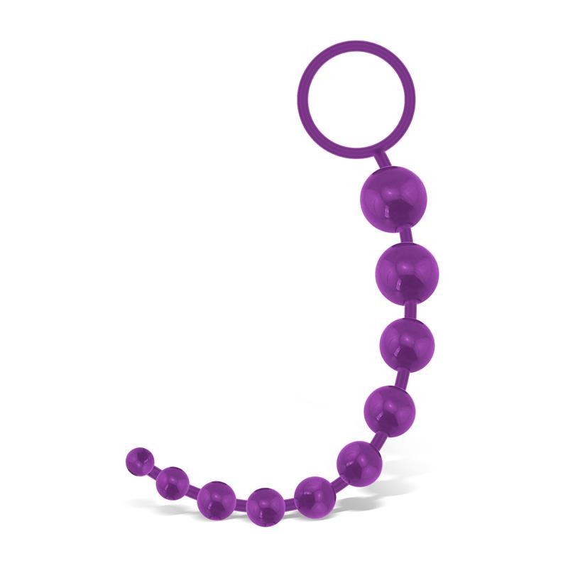 G.flex Bendable Thai Anal Beads Purple. Артикул: IXI65323
