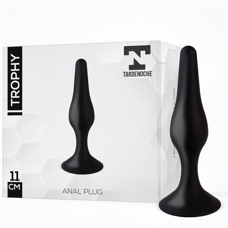 Trophy Anal Plug Silicone Black. Артикул: IXI65343