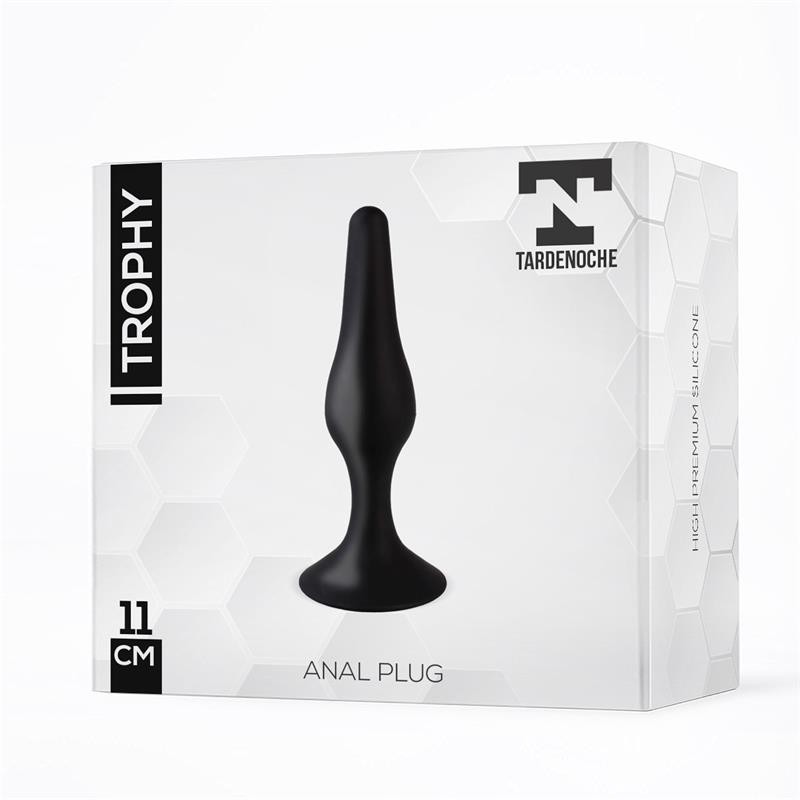 Trophy Anal Plug Silicone Black. Артикул: IXI65343