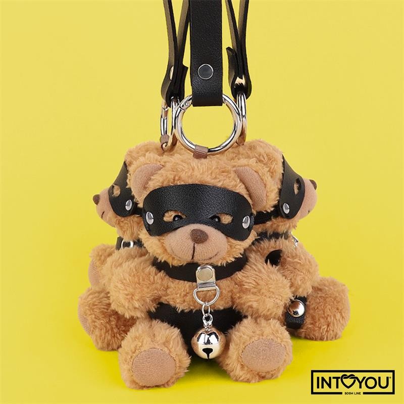 Mimi Keychain Bdsm Teddy Bear Collar Bell. Артикул: IXI65367