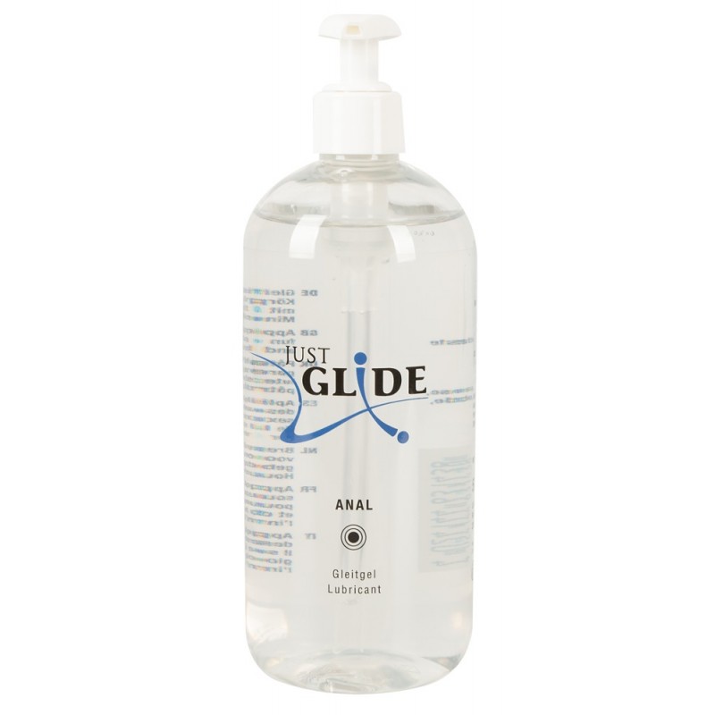 Анальный лубрикант на водной основе Just Glide Anal, 500мл. Артикул: IXI65390