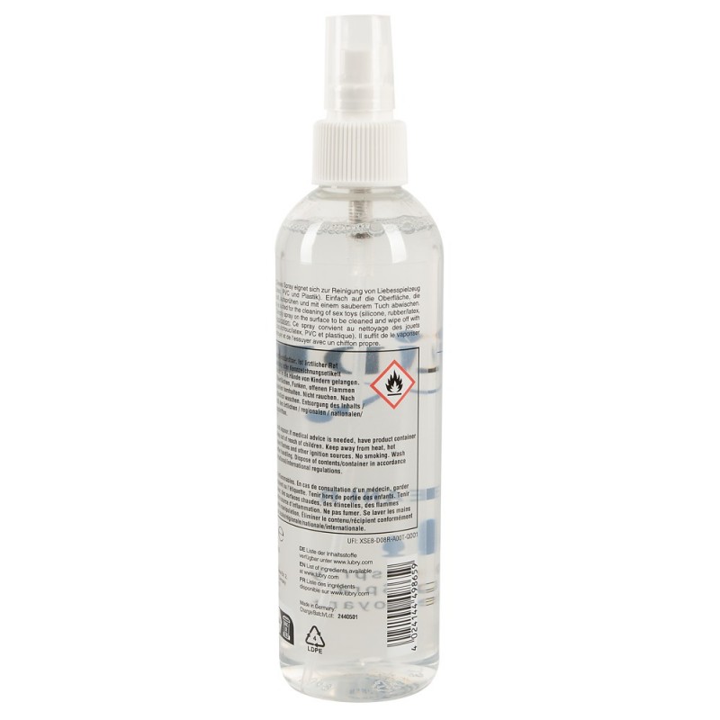 Спрей очиститель для интимных игрушек Just Glide Toy Cleaner, 250мл. Артикул: IXI65410