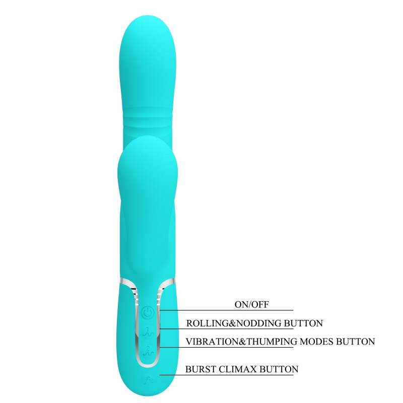 Вибратор для женщин Multifunction G-Spot Vibrator Aqua Marine. Артикул: IXI65439