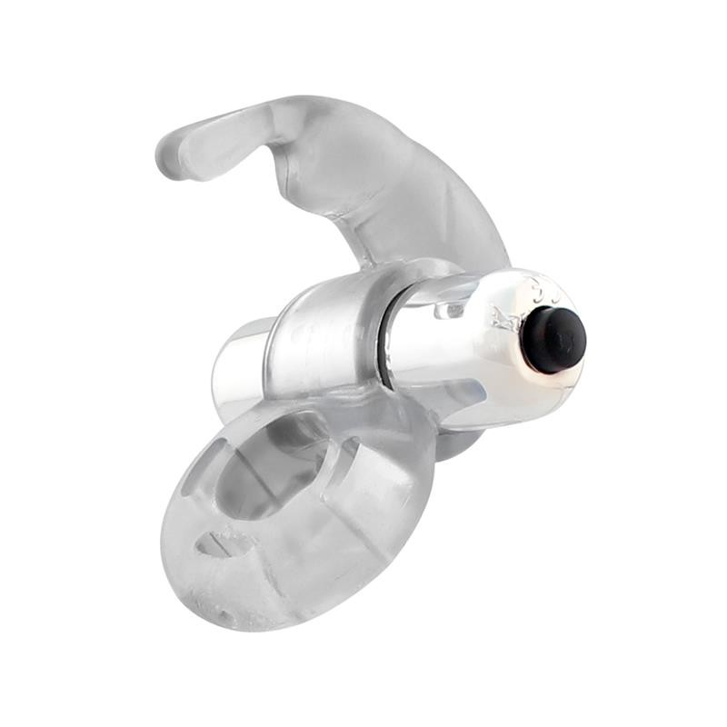 Насадка на пенис Horizon Vibrating Penis Ring Rabbit Clear. Артикул: IXI65450