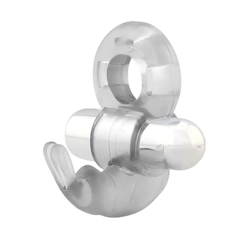 Насадка на пенис Horizon Vibrating Penis Ring Rabbit Clear. Артикул: IXI65450