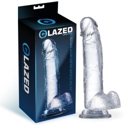 ������������� �� �������� Realistic Dildo Testicles Crystal