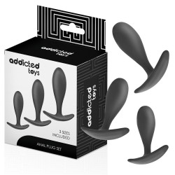 ����� �������� ������ Set Of 3 Anal Plug Silicone Model 2
