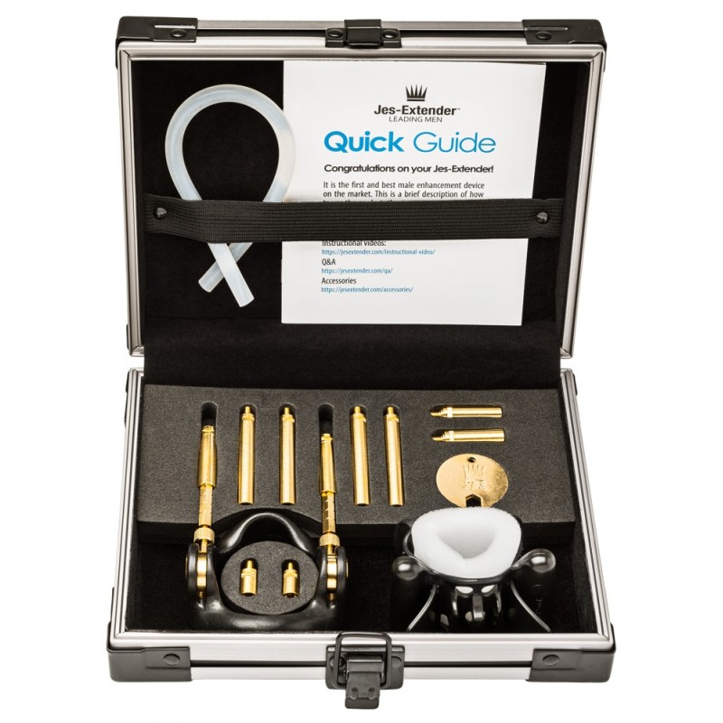 Экстендер для увеличения пениса Jes-Extender Gold Standard. Артикул: IXI65577
