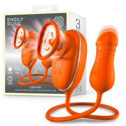 Lizer Pro Oscillating Tongue Stimulator Vacuum Pump Thrusting Egg Clitoral-Vaginal Vibrator