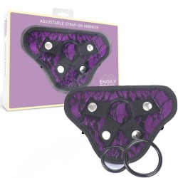 ������� ��� �������� Miley Universal Adjustable Harness 3 Rings Purple