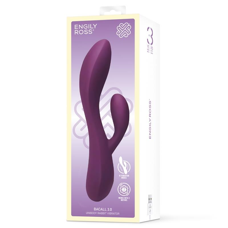 Вибратор для женщин Bacall Vibe Injected Liquified Silicone Double Motor. Артикул: IXI65614