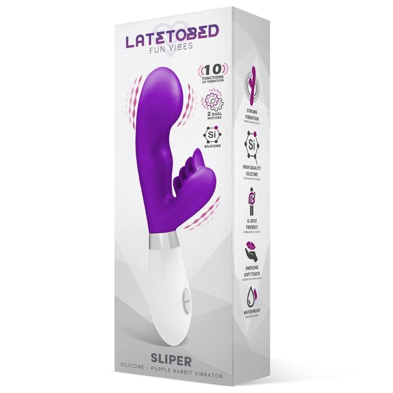 Вибратор для женщин Sliper Rabbit Vibe Silicone Purple. Артикул: IXI65630