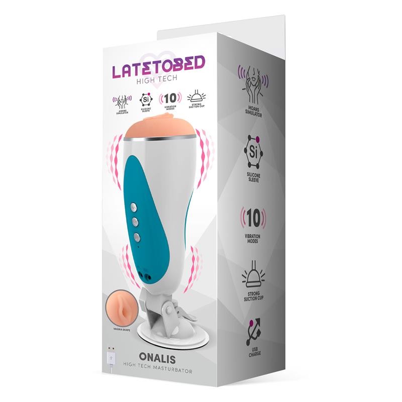 Мастурбатор для мужчин Onalis High Tech Masturbator Moan Vibrator System. Артикул: IXI65631