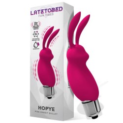 ���� �������� Hopye Rabbit Vibrating Bullet Silicone Pink