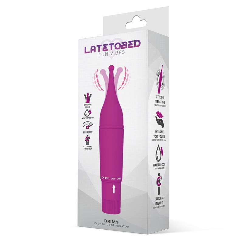 Клиторальный стимулятор Drimy Easy Quick Stimulator Purple. Артикул: IXI65636