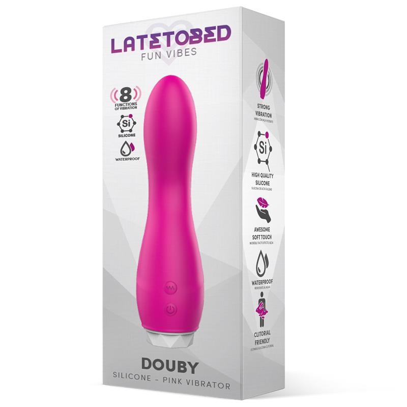 Вибратор для женщин Douby Vibe Silicone Pink. Артикул: IXI65643