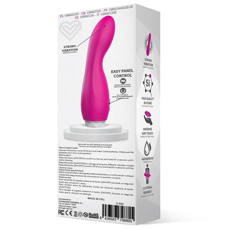 Вибратор для женщин Douby Vibe Silicone Pink. Артикул: IXI65643