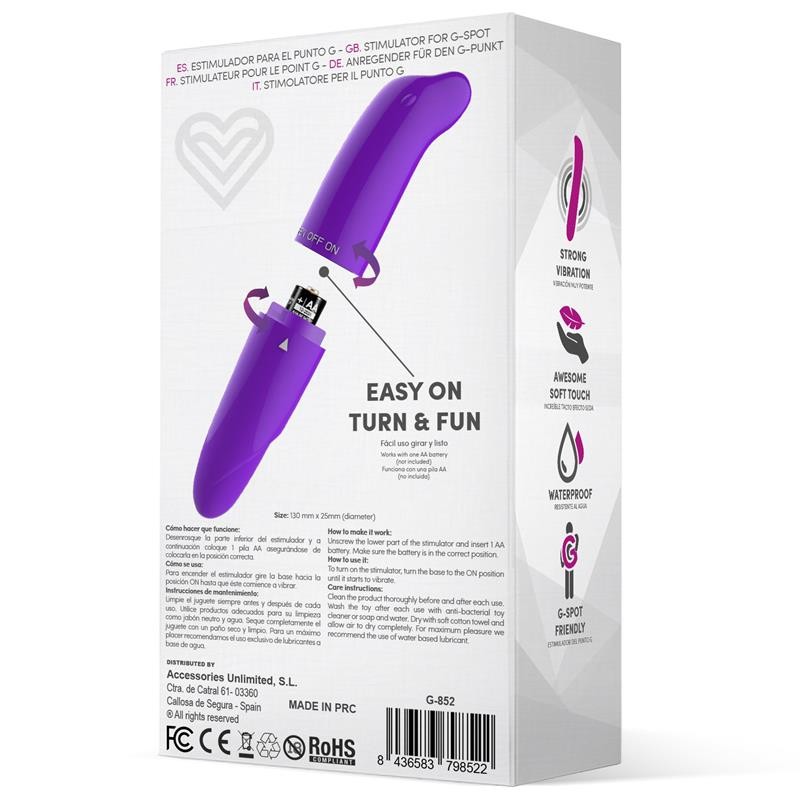 Мини вибратор Morton Easy Quick Stimulator Purple. Артикул: IXI65646