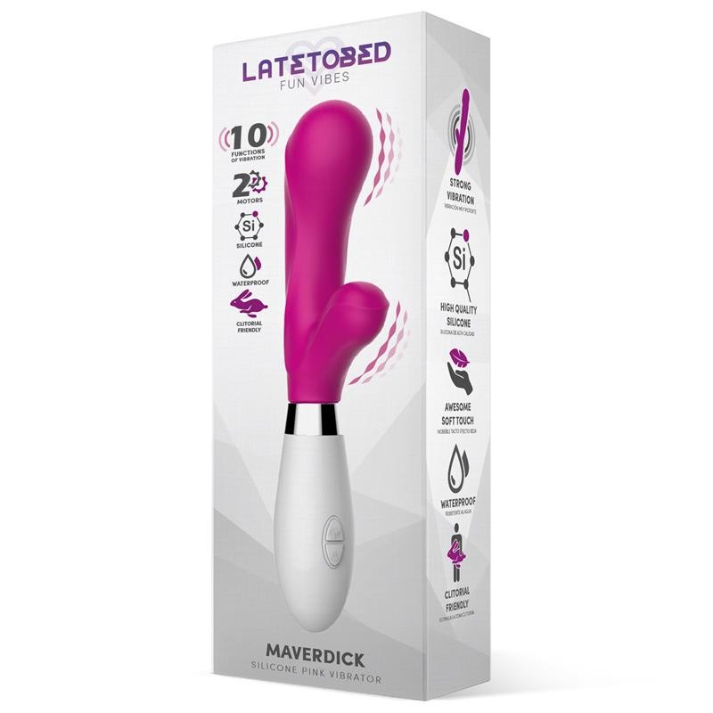 Вибратор для женщин Maverdick Vibe Silicone Pink. Артикул: IXI65647