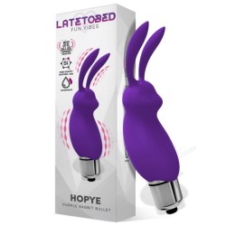 ���� �������� Hopye Rabbit Vibrating Bullet Silicone Purple