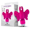 Êëèòîðàëüíûé âèáðàòîð Monarch Butterfly Vibrating Bullet Pink Êëèòîðàëüíûé âèáðàòîð Monarch Butterfly Vibrating Bullet Pink