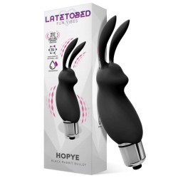 ���� �������� Hopye Rabbit Vibrating Bullet Silicone Black
