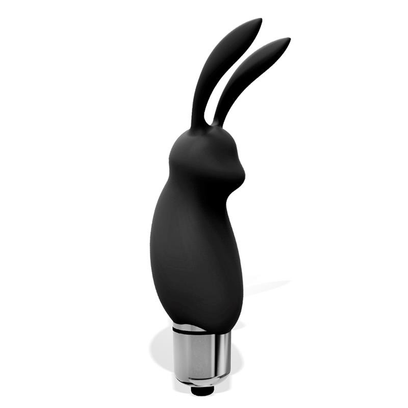Мини вибратор Hopye Rabbit Vibrating Bullet Silicone Black. Артикул: IXI65678