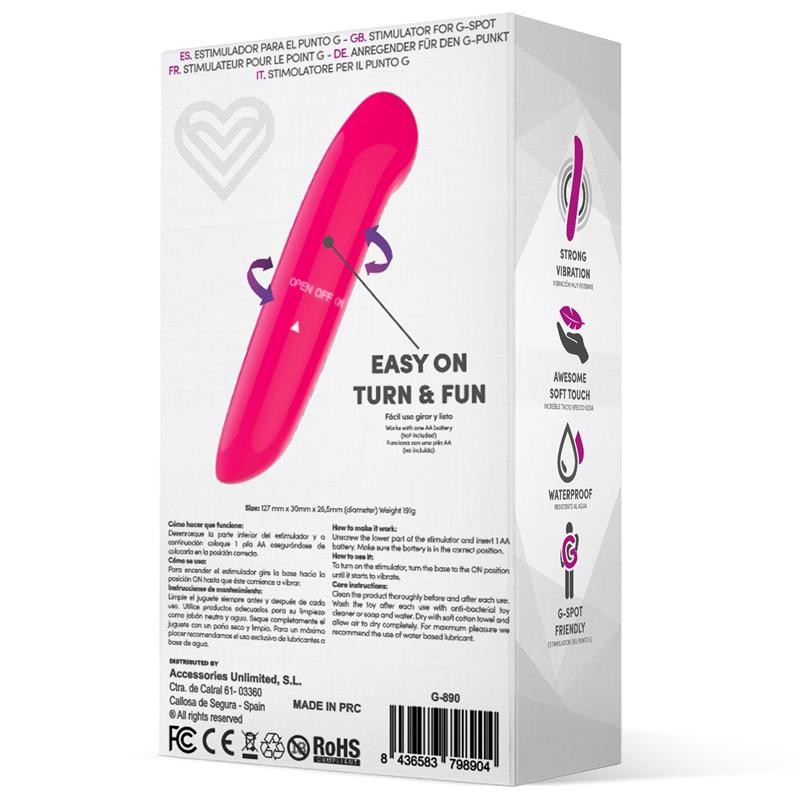 Мини вибратор Denzel Stimulator Easy Quick Pink. Артикул: IXI65679